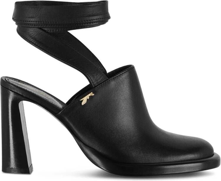 PATRIZIA PEPE Luxe Geitenleren Pumps Zwart Dames