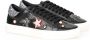 PATRIZIA PEPE Multicolor Lage Sneakers Zwart Dames - Thumbnail 1