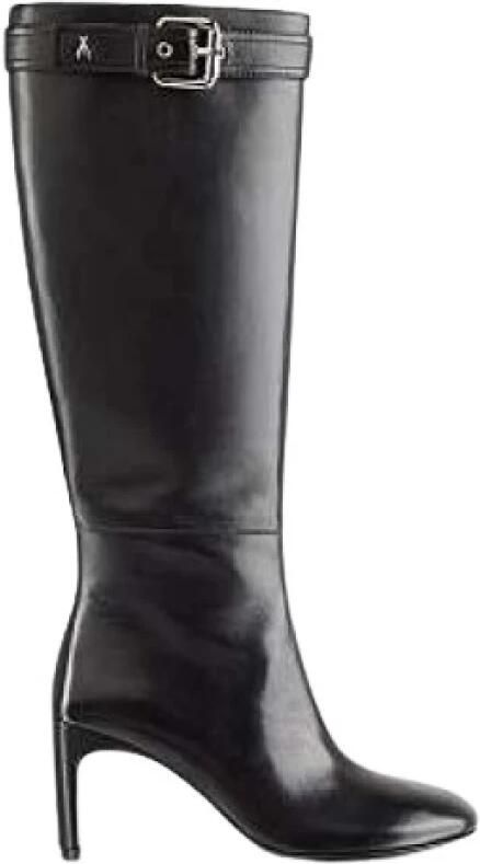 Patrizia Pepe Daily Design leren laarzen met gesp