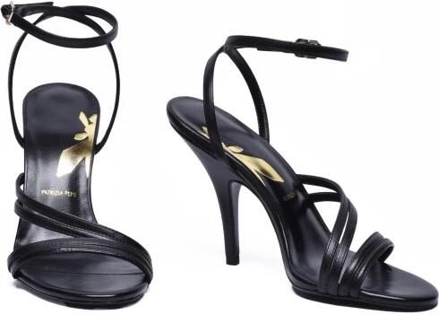 Patrizia Pepe Leren sandaal met 10 cm hak - Foto 2