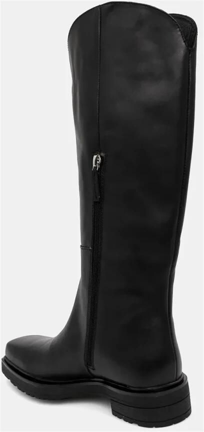 Patrizia Pepe Zwarte platte schoenen met hartuitsnijding - Foto 5