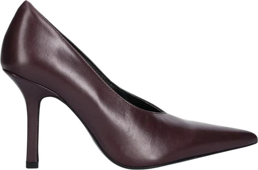 Patrizia Pepe Pumps met Puntige Neus van Leer