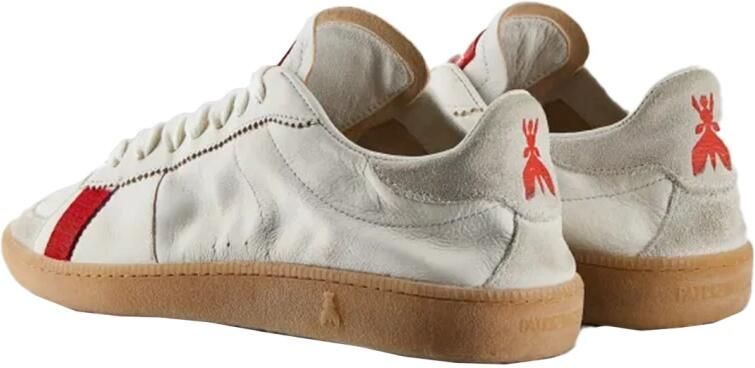 Patrizia Pepe Witte Sneakers Zacht Nappa Suède Details - Foto 3