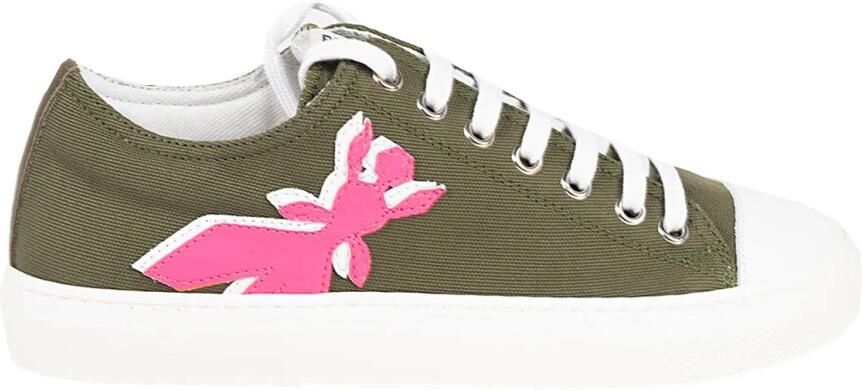 Patrizia Pepe Lace-up Sneakers Ronde Neus