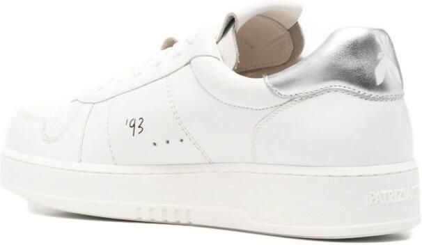 PATRIZIA PEPE Sneakers laag 'SCARPE' zilver wit - Foto 2