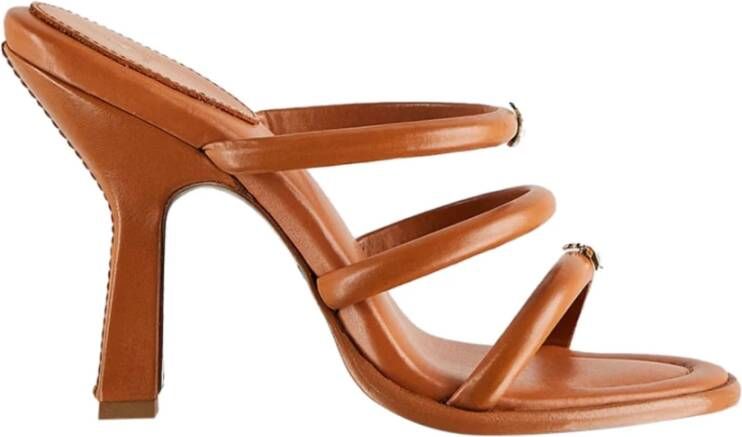 Patrizia Pepe Sandalen met Studs van Leer