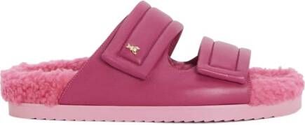 PATRIZIA PEPE Sandals Slipper-stijl platte sandalen Pink Dames