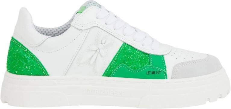 Patrizia Pepe Stijlvolle leren sneakers