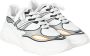 PATRIZIA PEPE Vetersneakers met Merklogo White Dames - Thumbnail 5