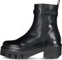 PATRIZIA PEPE Stijlvolle Leren Laarzen met Hoge Zool Black Dames - Thumbnail 1