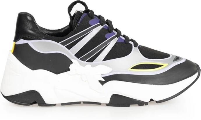 PATRIZIA PEPE Veterschoenen met Merklogo Black Dames