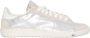 Patrizia Pepe Zilveren Leren Sneakers - Thumbnail 1