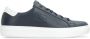 PAUL & SHARK Lage leren sneakers met contrasterende hiel Blue Heren - Thumbnail 1