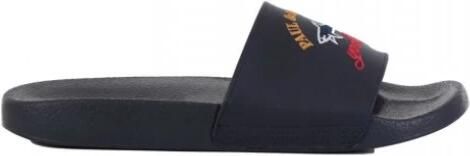 PAUL & SHARK Marineblauwe Heren Slippers voor Zwembad en Strand Black Heren - Foto 3