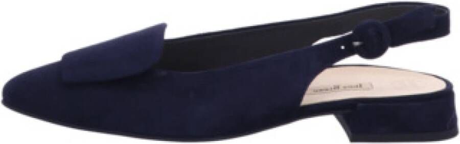 PAUL GREEN Slingbacks Dames 6090 Maat: 38 5 Materiaal: Suède Kleur: Blauw - Foto 3