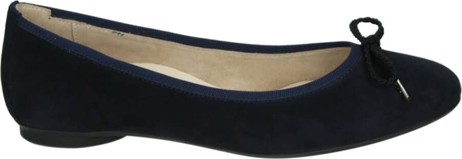 PAUL GREEN Ballerina Dames 2925 Suède Blauw