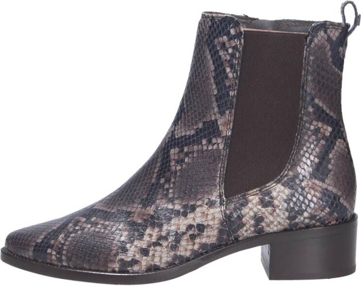 PAUL GREEN Enkellaarsjes Dames 8271 Maat: 40 5 Materiaal: Leer Kleur: Bruin - Foto 3