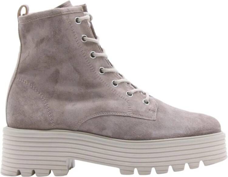 Paul Green 9001 veterschoenen dames grijs 002 soft suede stone suede 39 5(6+ ) - Foto 4