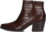 PAUL GREEN Enkellaarsjes Dames 9780 Maat: 42 Materiaal: Leer Kleur: Bruin - Thumbnail 3