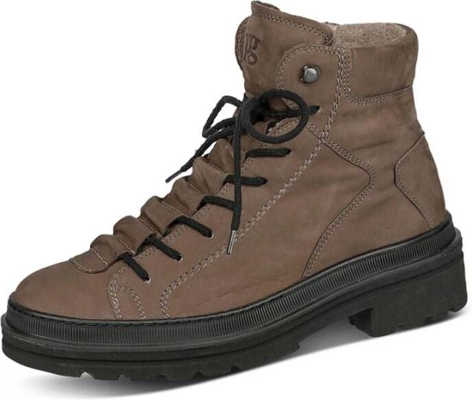 Paul Green Bruine Leren Schoenen