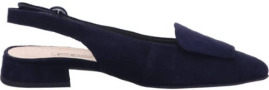 PAUL GREEN Slingbacks Dames 6090 Maat: 38 5 Materiaal: Suède Kleur: Blauw - Foto 2
