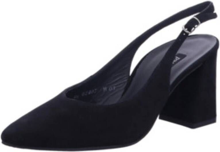 PAUL GREEN Slingbacks Dames 6101 Maat: 41 Materiaal: Suède Kleur: Zwart - Foto 3