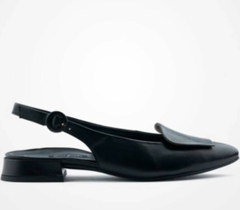 PAUL GREEN Slingbacks Dames 6090 Maat: 38 Materiaal: Leer Kleur: Zwart - Foto 3