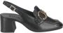 Paul Green Comfortabele Pumps in Zwart Leer - Thumbnail 1