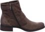 Paul Green Trendy Velours Leren Enkellaars - Thumbnail 2