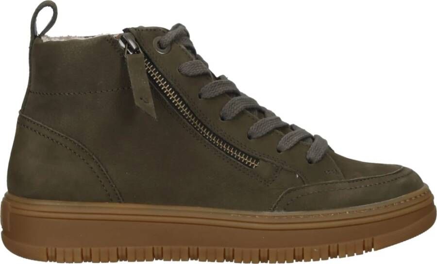 Paul Green Damesneakers Militaire Stijl