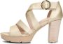 PAUL GREEN Sandalen Dames 7942 Maat: 39 Materiaal: Leer Kleur: Goud - Thumbnail 2