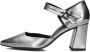 PAUL GREEN Pumps Dames 3837 Maat: 40 Materiaal: Leer Kleur: Zilver - Thumbnail 2