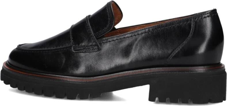 Paul Green Elegante Zwarte Loafers Model 2683