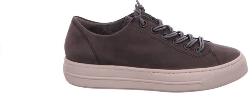 Paul Green Grijze Veterschoenen voor Dames