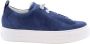 Paul Green Comfortabele Veloursleren Sportschoenen Blue Dames - Thumbnail 3