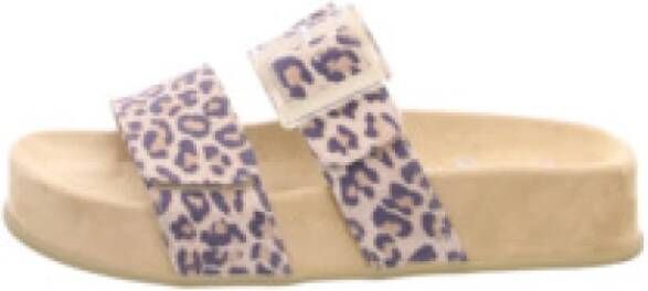 Paul Green Leopardstijl Dames Slippers