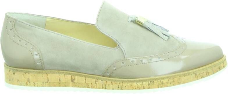 Paul Green Leren Slipper voor Vrouwen Green Dames