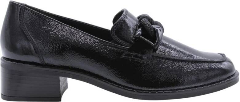 Paul Green Mocassin Zwart Dames