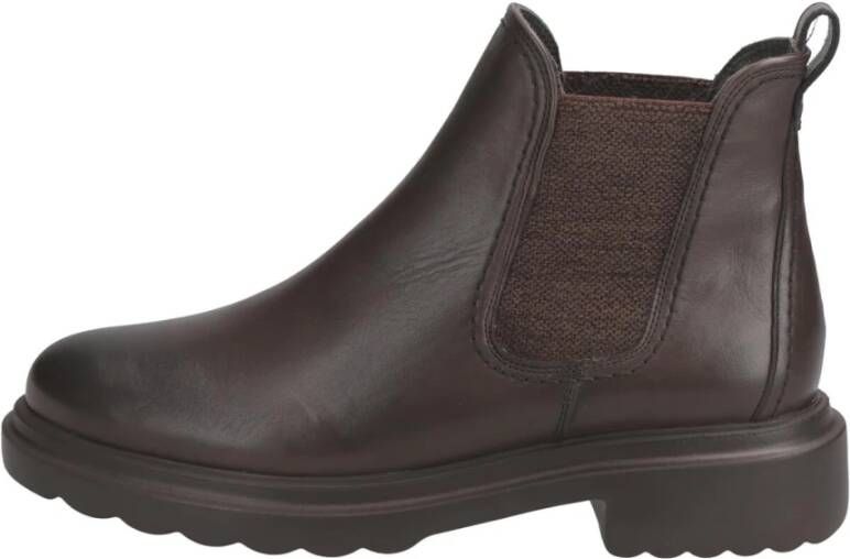 Paul Green Mooie Dames Enkellaarsjes Brown Dames