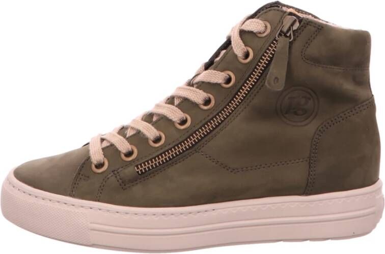 Paul Green Olive Sneakers 4024 Green Dames