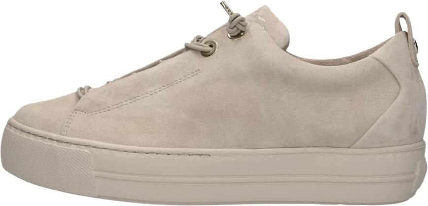Paul Green 5017 Sneakers Suède Dames Beige - Foto 2