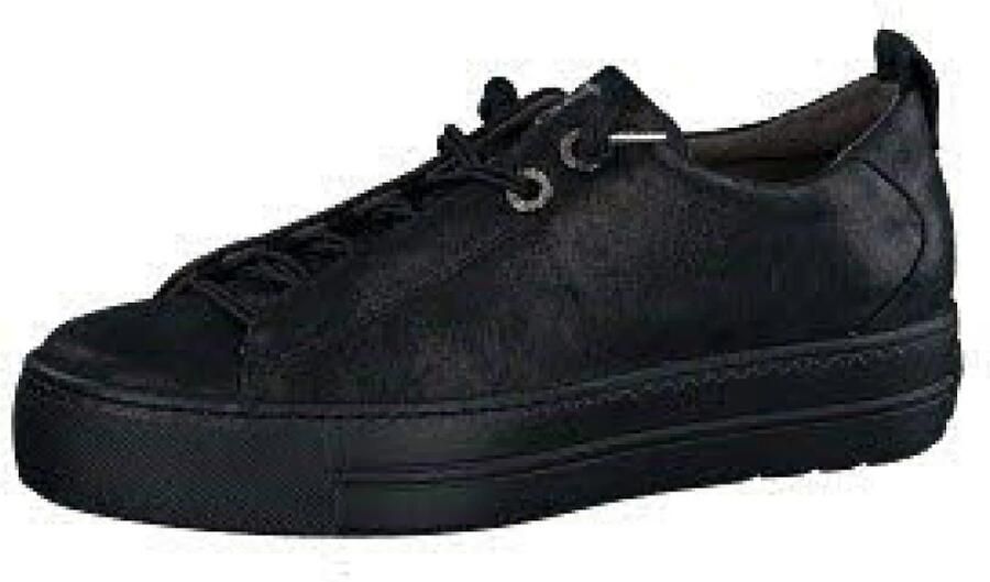 PAUL GREEN Lage Sneakers Dames 5417 Maat: 42 5 Materiaal: Suède Kleur: Zwart - Foto 2
