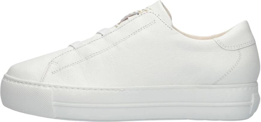 PAUL GREEN Lage Sneakers Dames 5529 Maat: 37 5 Materiaal: Leer Kleur: Wit - Foto 2