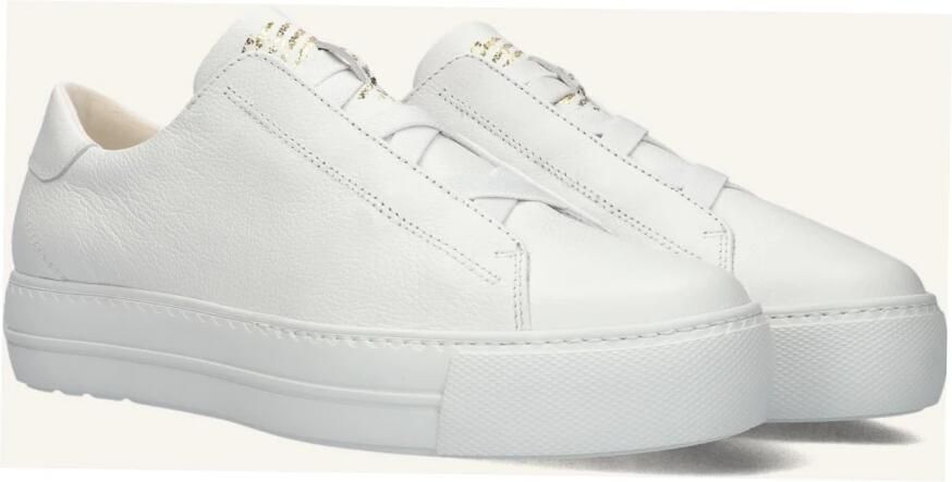 PAUL GREEN Lage Sneakers Dames 5529 Maat: 37 5 Materiaal: Leer Kleur: Wit - Foto 3