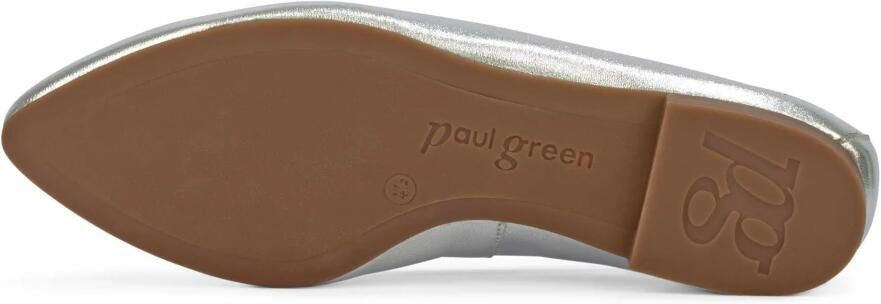 Paul Green Gestempeld Leren Ballerina's Pink Dames - Foto 4