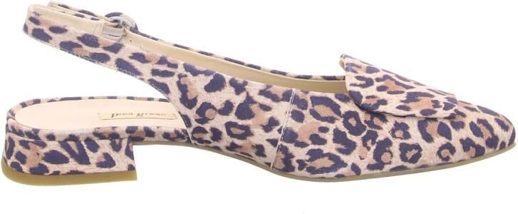 PAUL GREEN Slingbacks Dames 6090 Suède Bruin