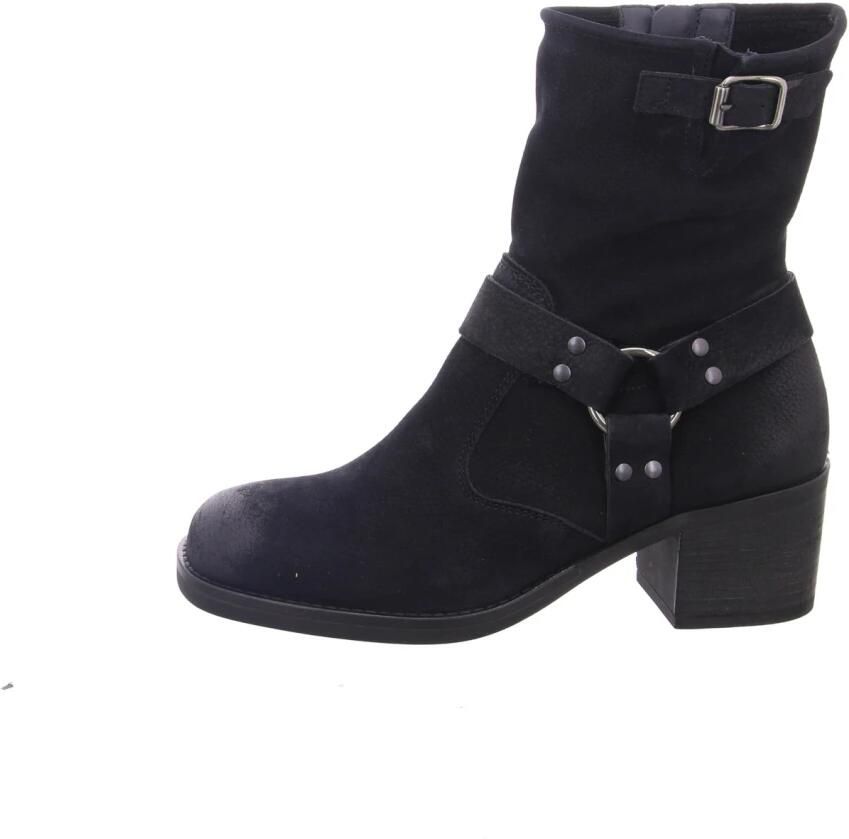 Paul Green Nubuck Enkellaars met Hak