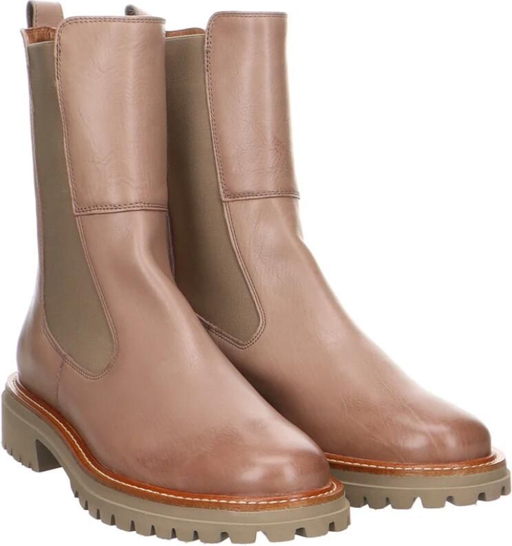 Paul Green Taupe Chelsea Boots 9836 - Foto 4