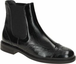Paul Green Chelsea boots 'Star' zwart