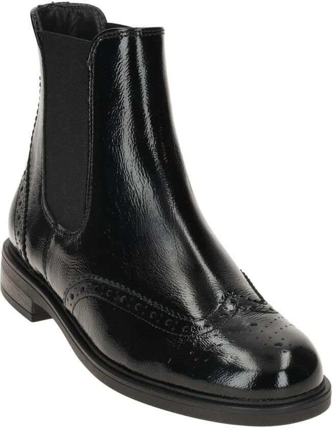 Paul Green Chelsea boots 'Star' zwart - Foto 8
